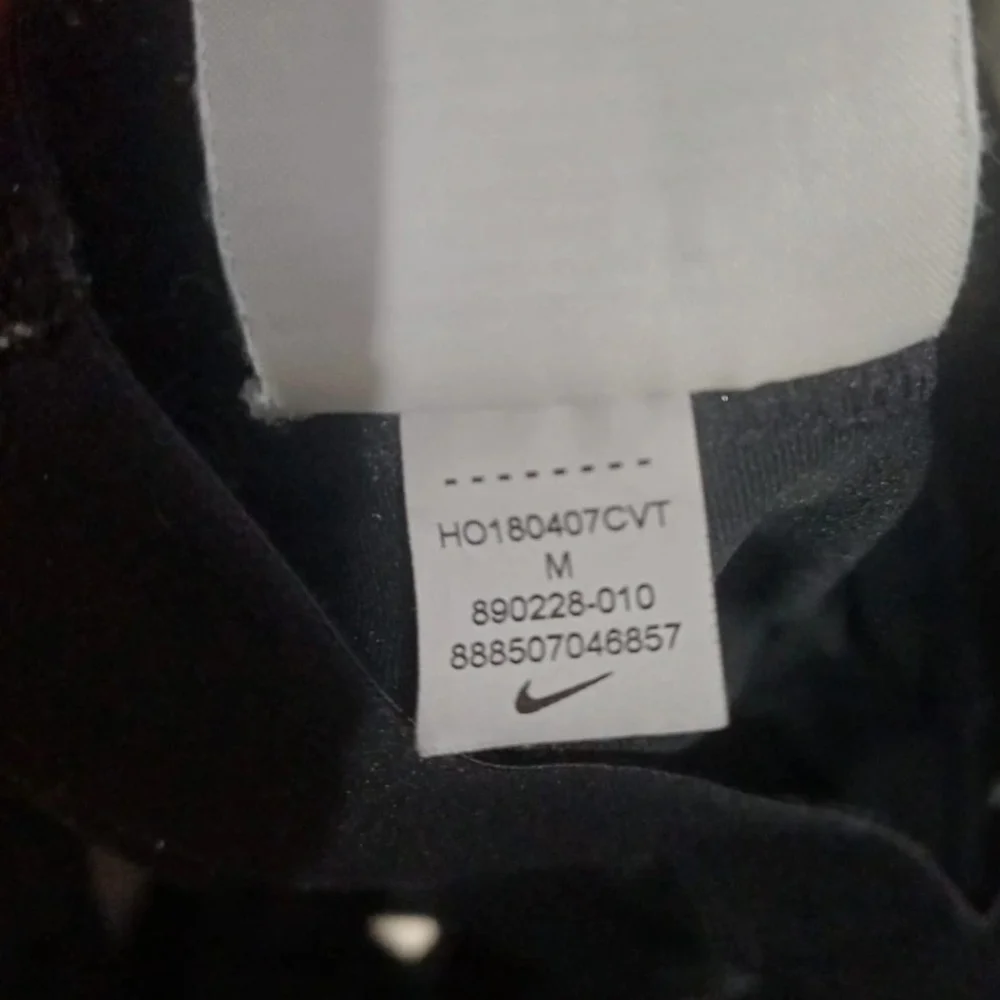 Nike Black Kids' Pro Athletic Leggings with White Swoosh - Picture 3 of 3